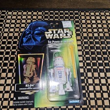 Star Wars Power of the force R5 d4 with Warning Sticker Red Card with...