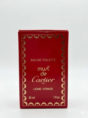 Vintage Must de Cartier Voyage Line (1981) Eau de Toilette 30 ml 1 fl.oz Spray - Bild 1 von 4
