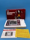 Nintendo Game Watch Mario's Cement Factory ML-102 1983 Complete In Box Vintage