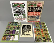 (5) Teenage Mutant Ninja Turtles Print 2024 Portsmouth Mini Con 40 Eastman Laird