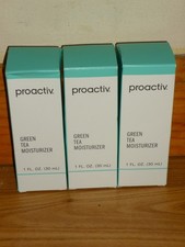 LOT OF 3 BRAND NEW PROACTIV GREEN TEA MOISTURIZER 1 FL OZ EACH