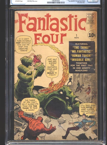 Fantastic Four #1 CGC 3.0 Off-White Pages - Picture 2 of 3