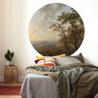 Komar Vlies Fototapete 125 X 125 Cm Disney Dot Horizon Wandtattoo