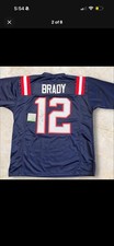 Tom Brady Signed Jersey New England Patriots #12 Autographed W/COA