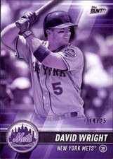 2017 Topps Bunt David Wright #67 Purple SP /25