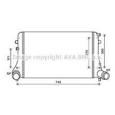 Ladeluftkühler für VW Golf VI 5K1 Beetle 5C1 Jetta III 1K2 5C7