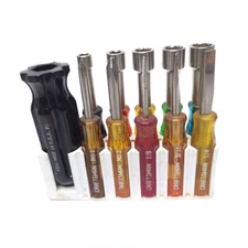 Vintage 45111 CRAFTSMAN Mini Screwdriver Nut driver Set 11 pieces With Holder