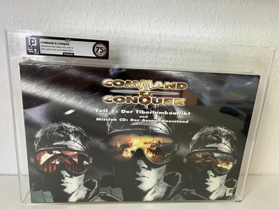 COMMAND & CONQUER + MISSION CD - PC BIG BOX - NEU - SEALED - PIXEL 75+ - NO VGA