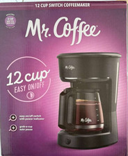 Mr. Coffee Coffee Maker Black 12 Cups BVMC SC12BL3 "Grab-A-Cup"