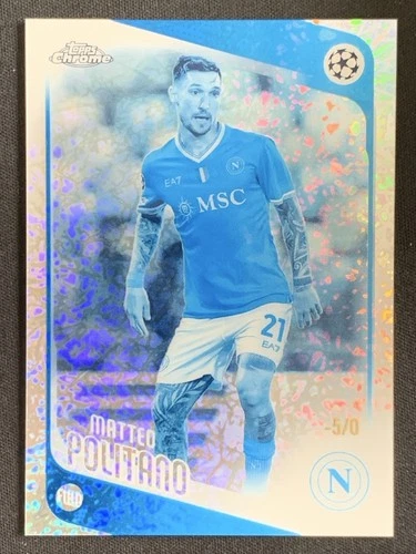 Matteo Politano 2025-26 Topps Chrome UCC FrozenFractor -5/0 #7