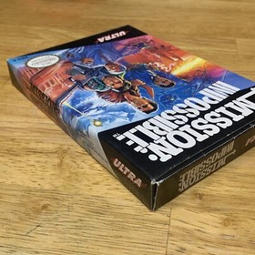 Mission: Impossible Nintendo NES Video Game Cartridge & Sleeve Tested Working