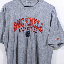 Vtg Y2K Bucknell University Basketball T-Shirt XL College Hoops Retro NaGrayvy