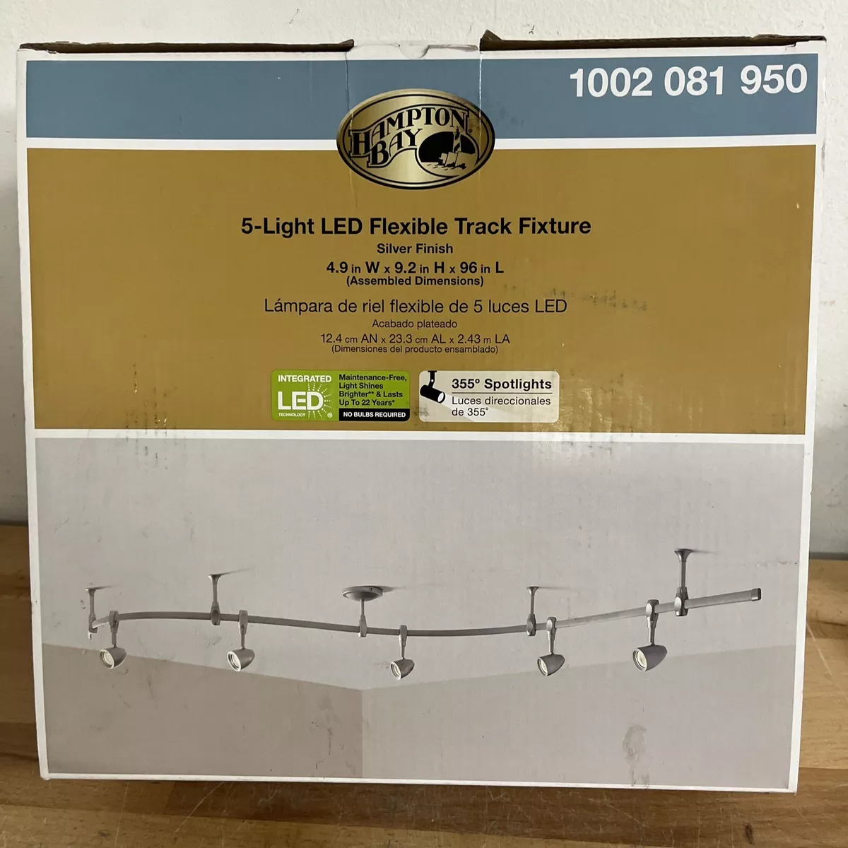 Hampton bay sale flexible track lighting