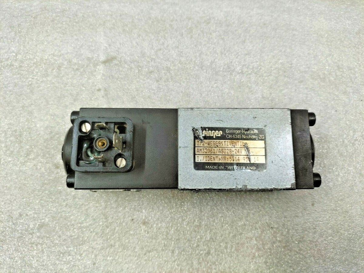 WANDFLUH AS4Z60a-S460 HYDRAULIC VALVE 350 BAR | eBay