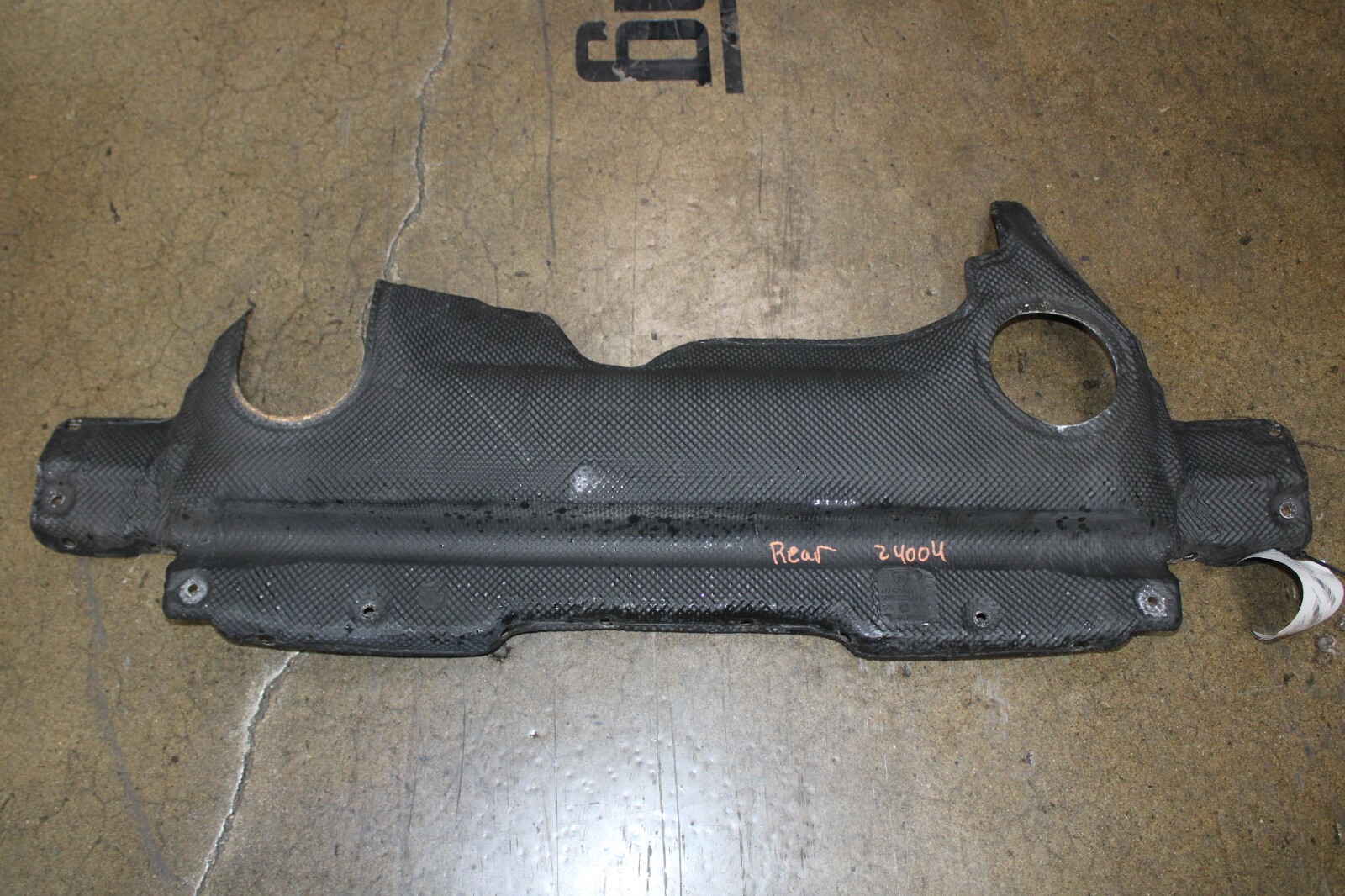 Lamborghini Huracan, LP610, 580 Front Muffler Heat Shield, Used, P/N 4T7825613