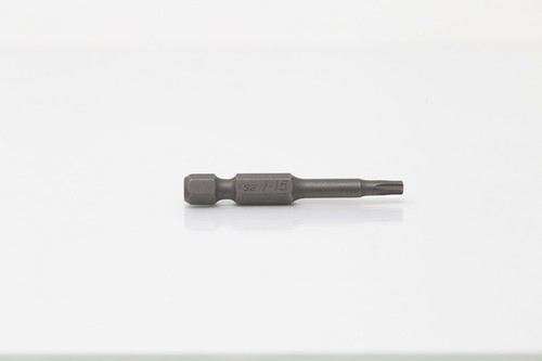 ASTA T15 Star/ Torx® Screwdriver Bit 1/4" Hex Drive,50mm Long - Picture 2 of 3