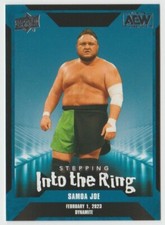 2023 Upper Deck AEW Stepping Inside the Ring #SR-4 Samoa Joe
