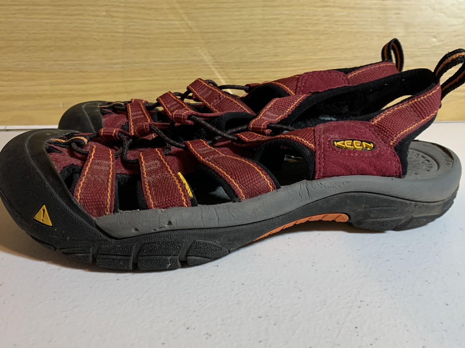 Keen Newport sandalo sportivo sportivo impermeabile da trekking marrone taglia 7