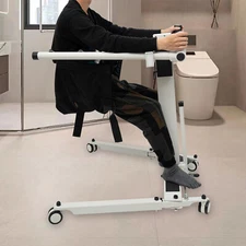 Foldable Patient Lift Aid Transfer LiftChair For Elderly Patient Lift Wheelchair