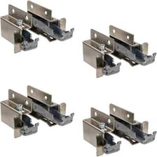 4 Paar Schrankaufhänger Metall Aufhänger Schrankhalter Hängeschrank Befestigung