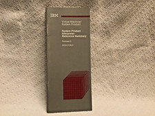 IBM VTG virtual machine/system product interpreter reference summary release 5