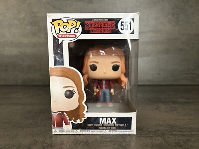 Funko Pop Stranger Things Max 551 with Skateboard Rare