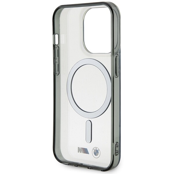 BMW iPhone 14 Pro Max MagSafe Hülle Case Cover Signature M Power Transparent BMW iPhone 14 Pro Max MagSafe Hülle Case Cover Signature M Power Transparent