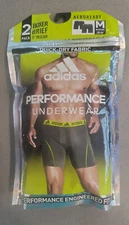 New Men's Adidas Sport Boxer Brief (2- Pack) Underwear Medium ASSORTED COLORS