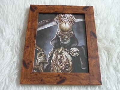 10x8 Gerahmter Original Druck Nerd Block Court of the Dead Horror Sammlung #16