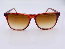 Vintage Illusion 6051 Brown Oval Horn-Rimmed Sunglasses Frames Korea