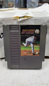 ROGER CLEMENS' MVP BASEBALL NINTENDO NES VIDEO GAME NO BOX OR MANUAL