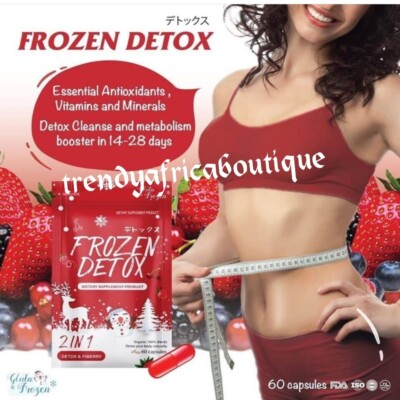 #ad #ad Frozen Detox anti oxidant. 💯 natural and organic 60 per pack. I pack sale $19.99