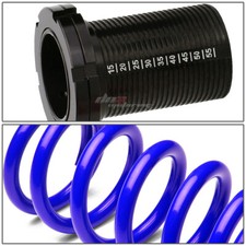 DNA Motoring COIL HC88 T33 SL For 1988 To 2000 Civic / CRX / Del Sol Integra Aluminum Scaled Coilover Kit Silver Springs Black Sleeves - View #2