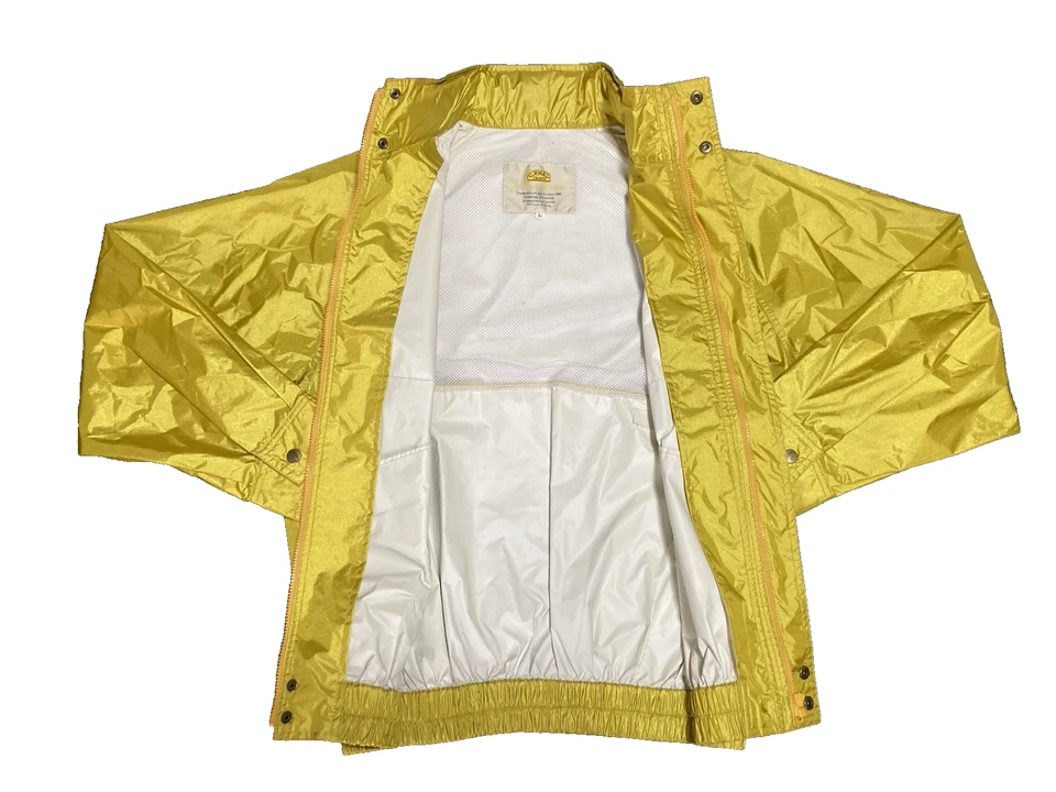 Camel Trophy Off-Road Adventure Gold Nylon Jacket Size L Made In Japan Vintage - Image 3 of 4
