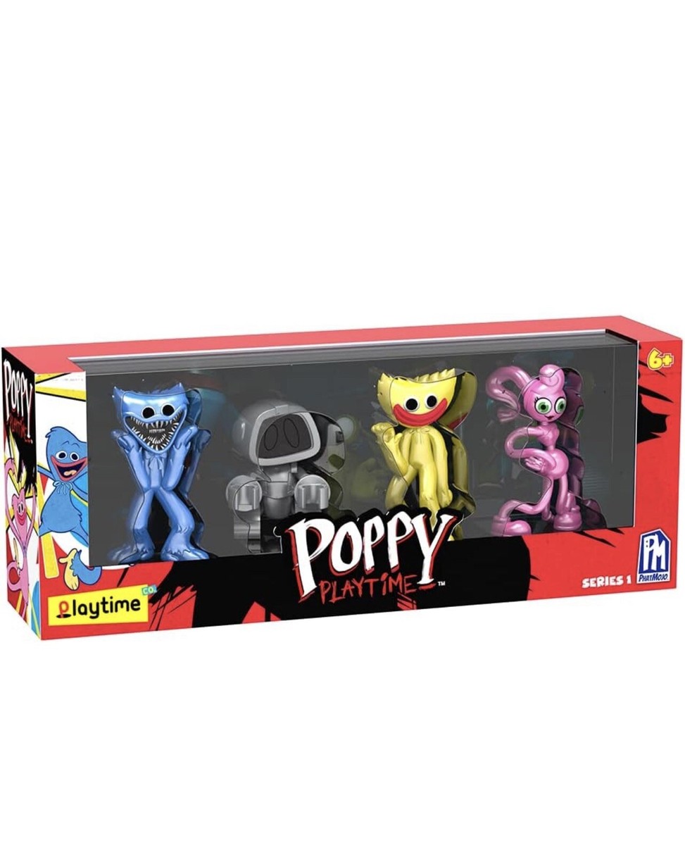 Poppy Playtime - Series 1 - 4-Pack Figures - Huggy Wuggy | eBay