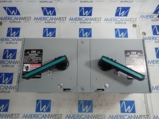V7E3611R Siemens Twin Fusible Panel Mount Switch 30 Amp 3P 600 Volt  USED