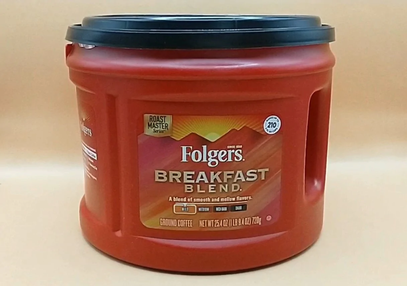 Folgers Breakfast Blend Mild Roast Ground Coffee 25.4 Ounces 3Pack EXP