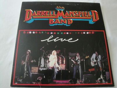 The Darrell Mansfield Band Live Vinyl Lp 1983 MINISTRY RESOURCE CENTER 