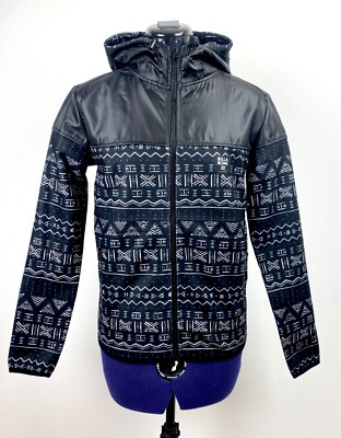 Billabong Damen Jacke Übergangsjacke Gr XL Herbst Frühling Kapuze #72K2