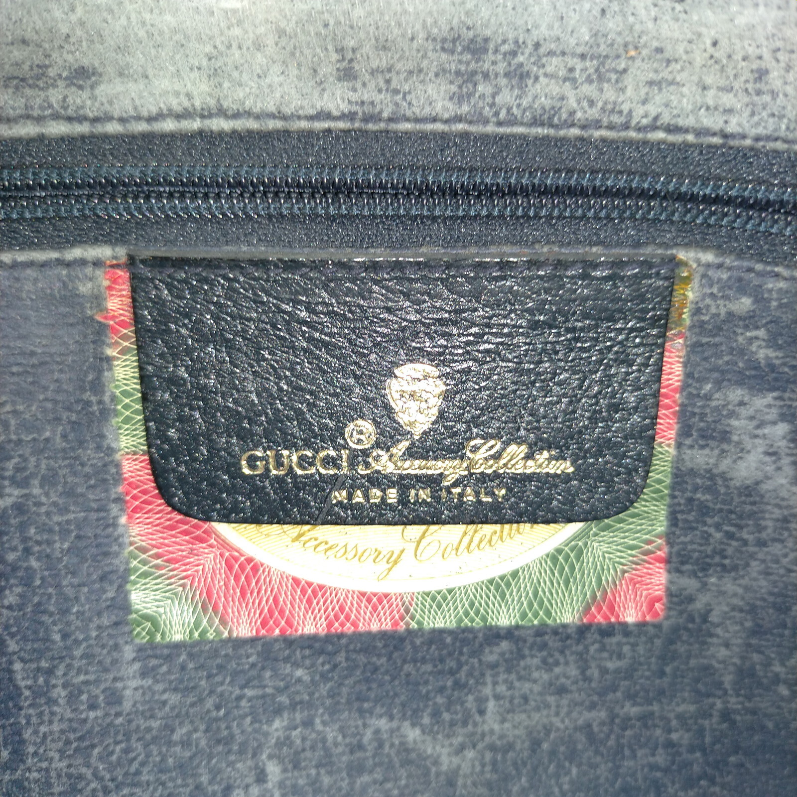 Vintage Gucci Crossbody bag Navy Blue PVC 427527 eBay