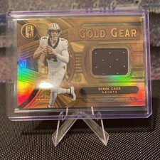 2024 Panini Gold Standard - Gold Gear #GG-DCR Derek Carr /299 (MEM)