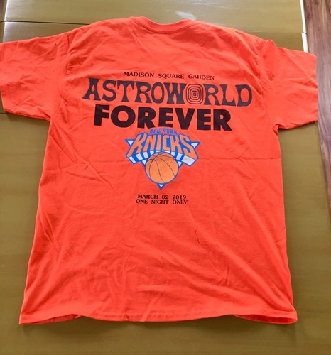 astroworld madison square garden shirt