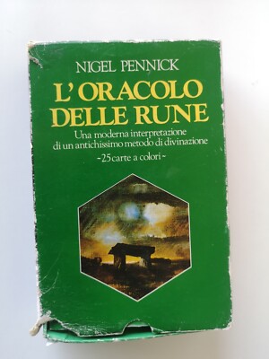 Das Orakel der Runen - Nigel Pennick - Armenien Ed.1991 - Karten + Buch
