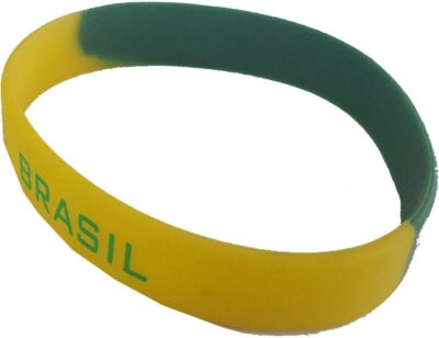 Supportershop Armband Silikon Unisex Erwachsene, Brasilien, Schweiz