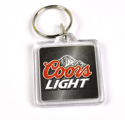 Coors Light Beer USA Keychain Keyring UK