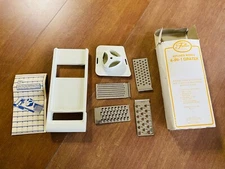 Fuller Brush Company Kitchen Works 4-in-1 Food Grater New Open Box