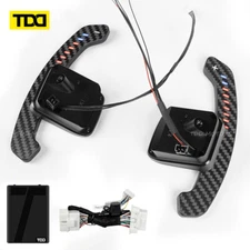 TDD LED Magnetic Carbon Fiber Paddle Shifters For Corvette C7 Stingray ZR1 Z06