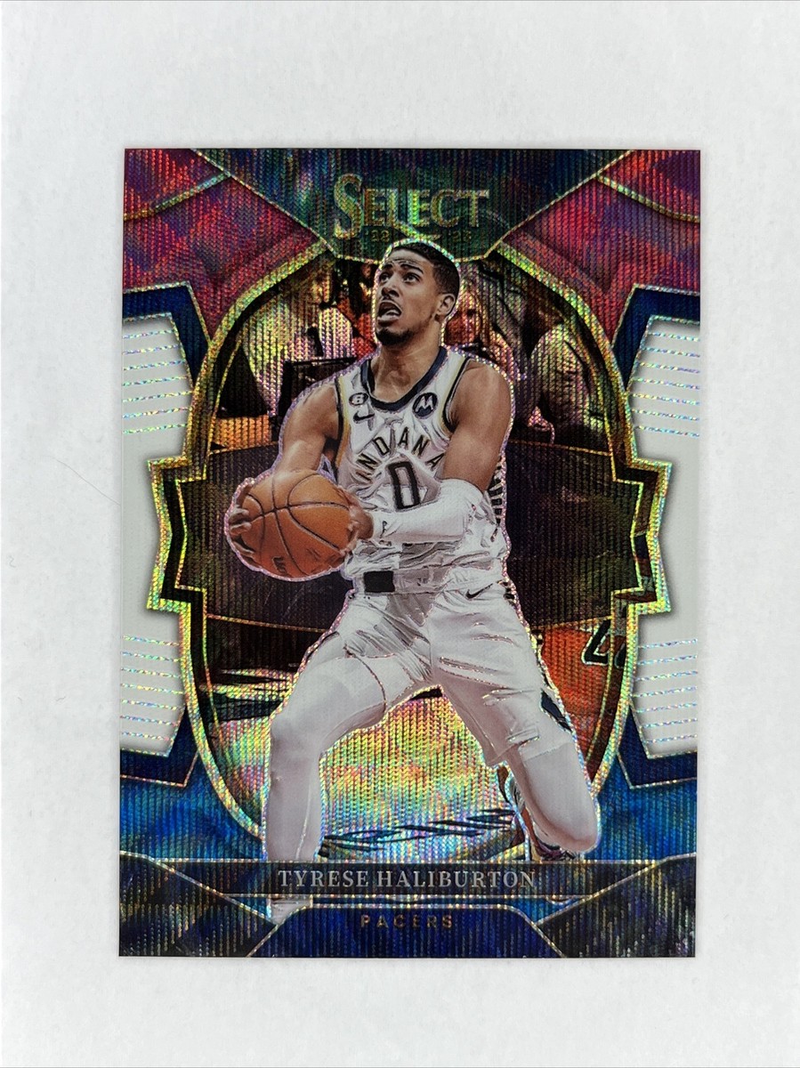 2022-23 Panini Select #20 Tyrese Haliburton Concourse Level Tri