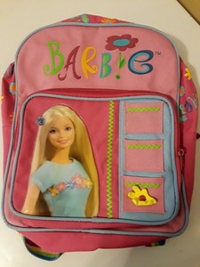barbie bookbag