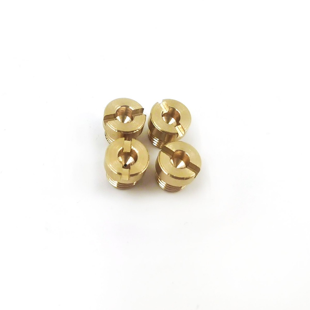 8 Pack Carburetor Main Jets For Holly Carburetor 40-110 1/4"-32 4150 4160 4500 | Brass | 4 In - Foto 7